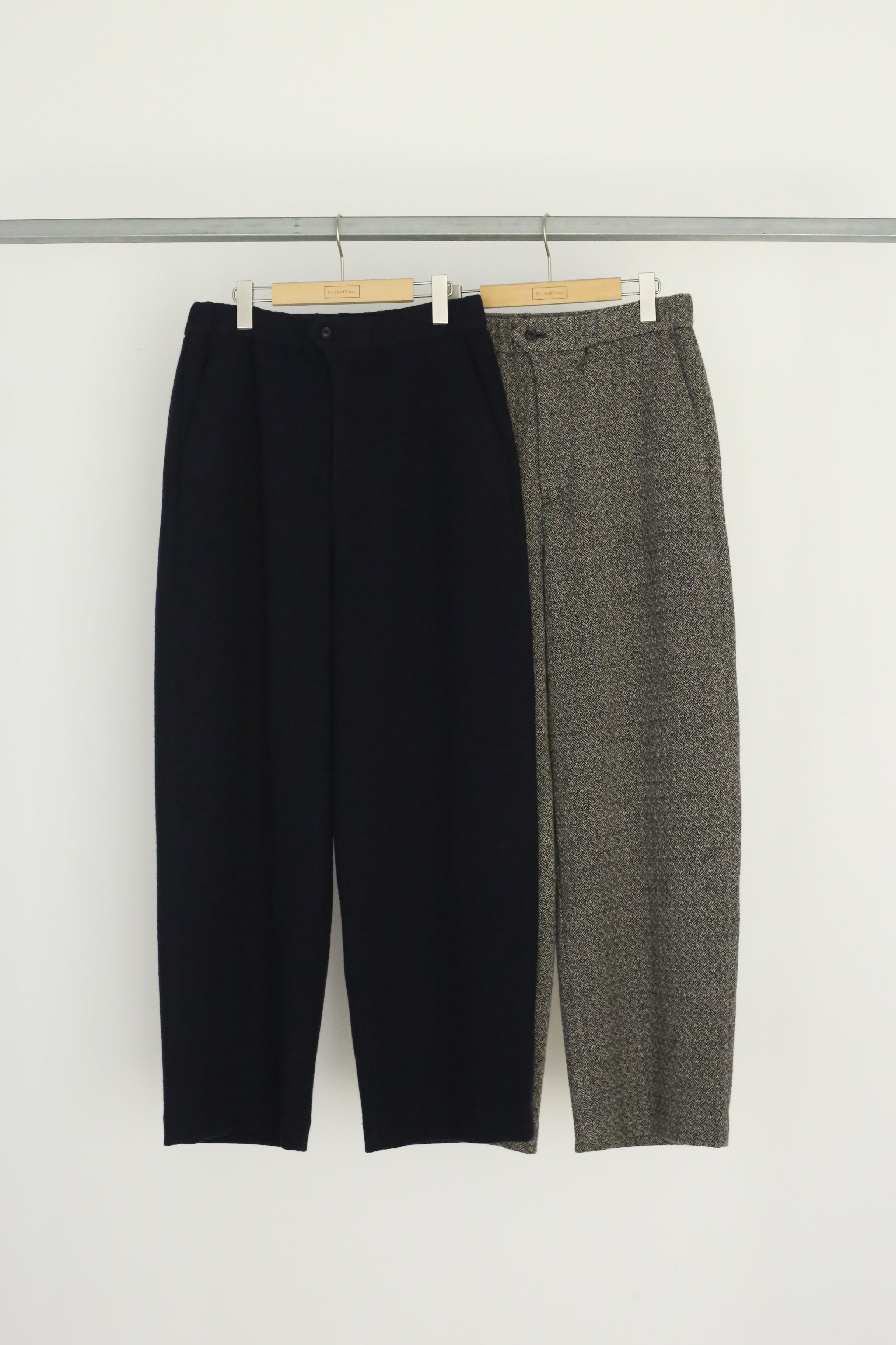 【30% off】WOOL SILK TWEED EASY SLACKS