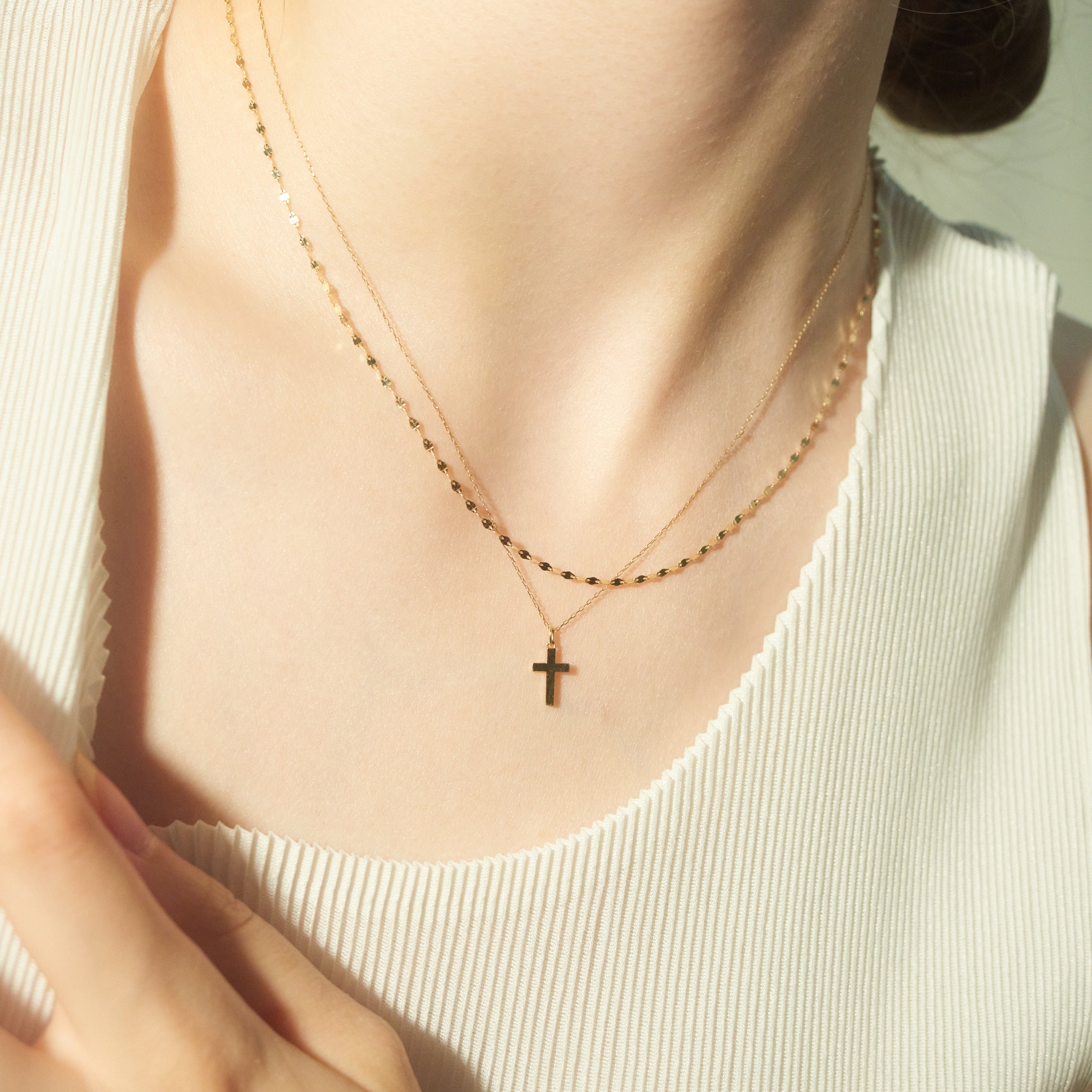 cross necklace – les bon bon Online store