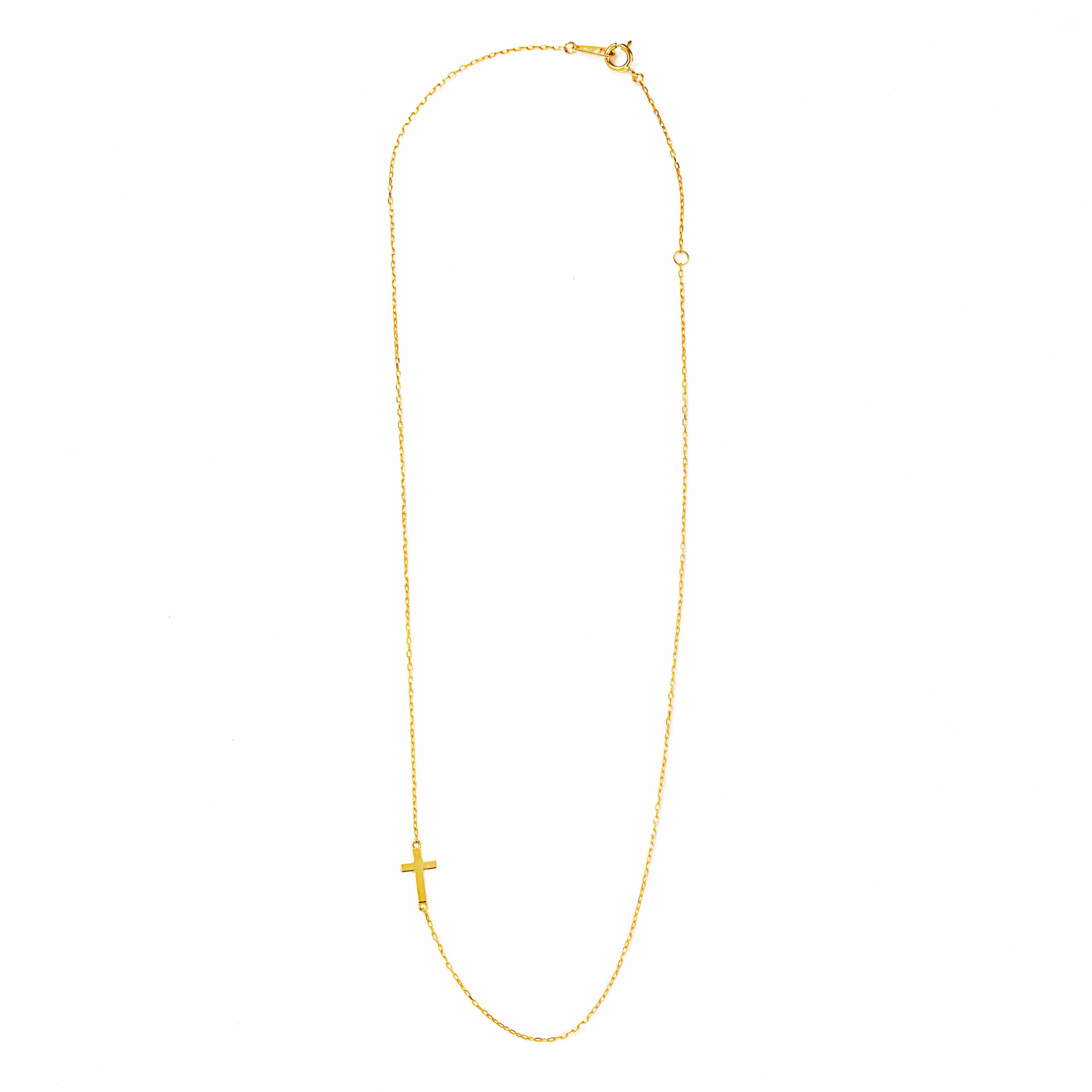 cross side necklace – les bon bon Online store