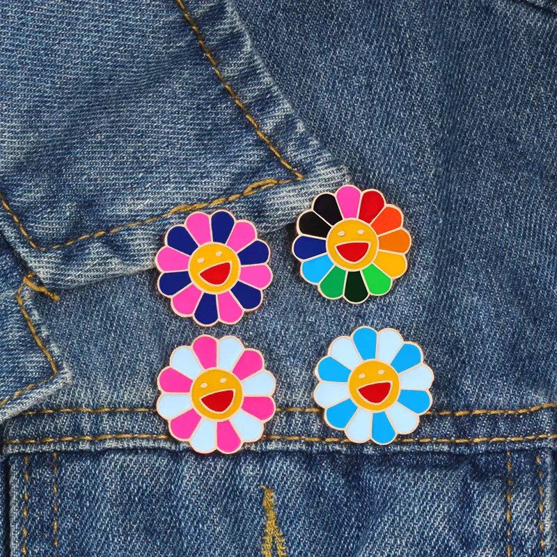 Takashi Murakami Flower Stickers For Custom Floral Vans or AF1 Custom –  theshoesgirl