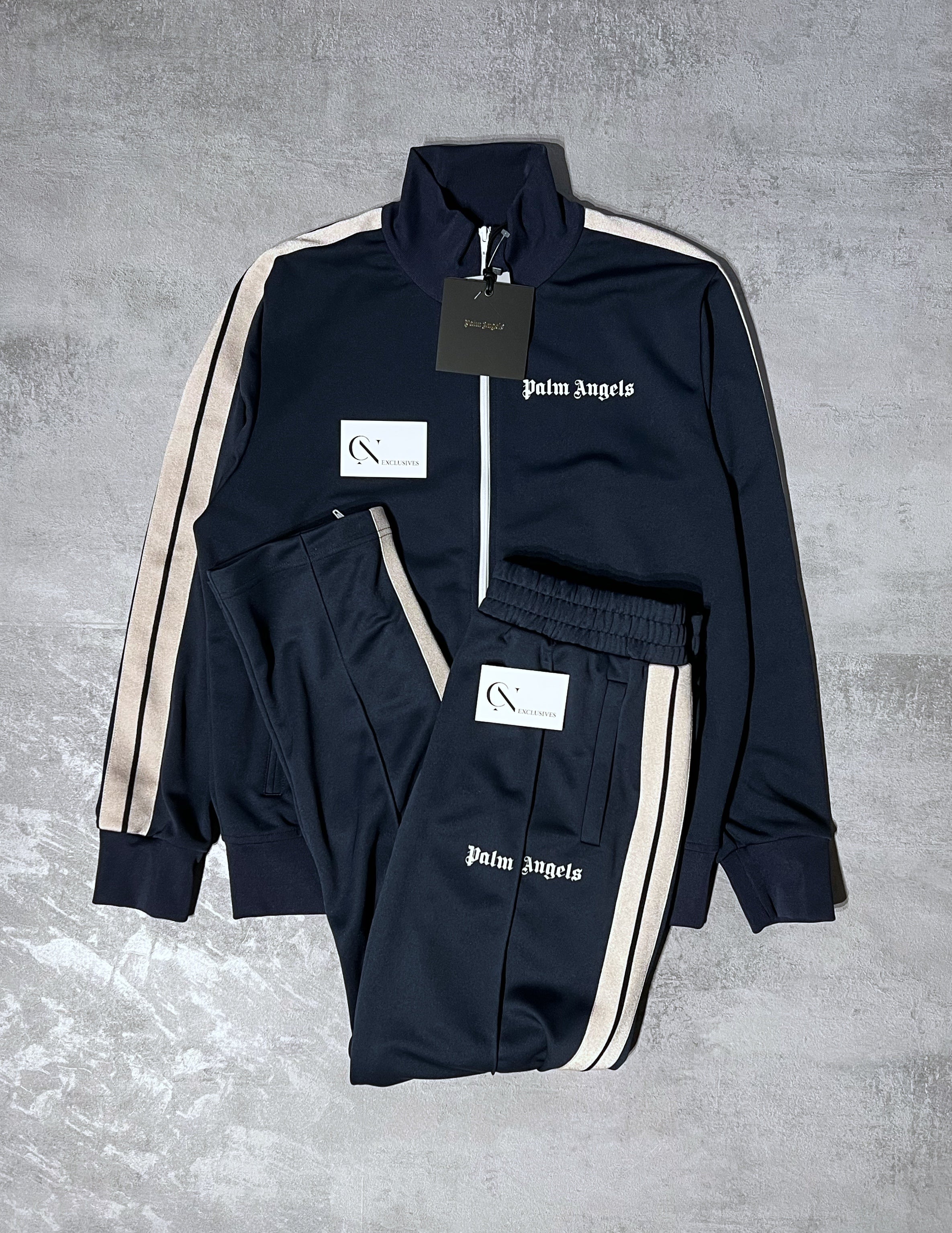 Palm Angels Navy Tracksuit – CnExclusives