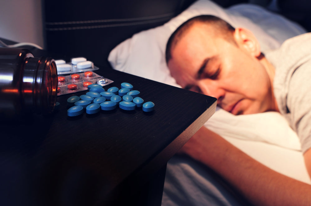 Man who just took an over-the-counter sleeping pill