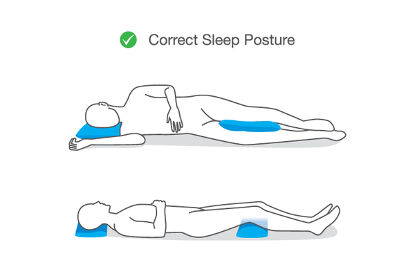 Correct sleep posture