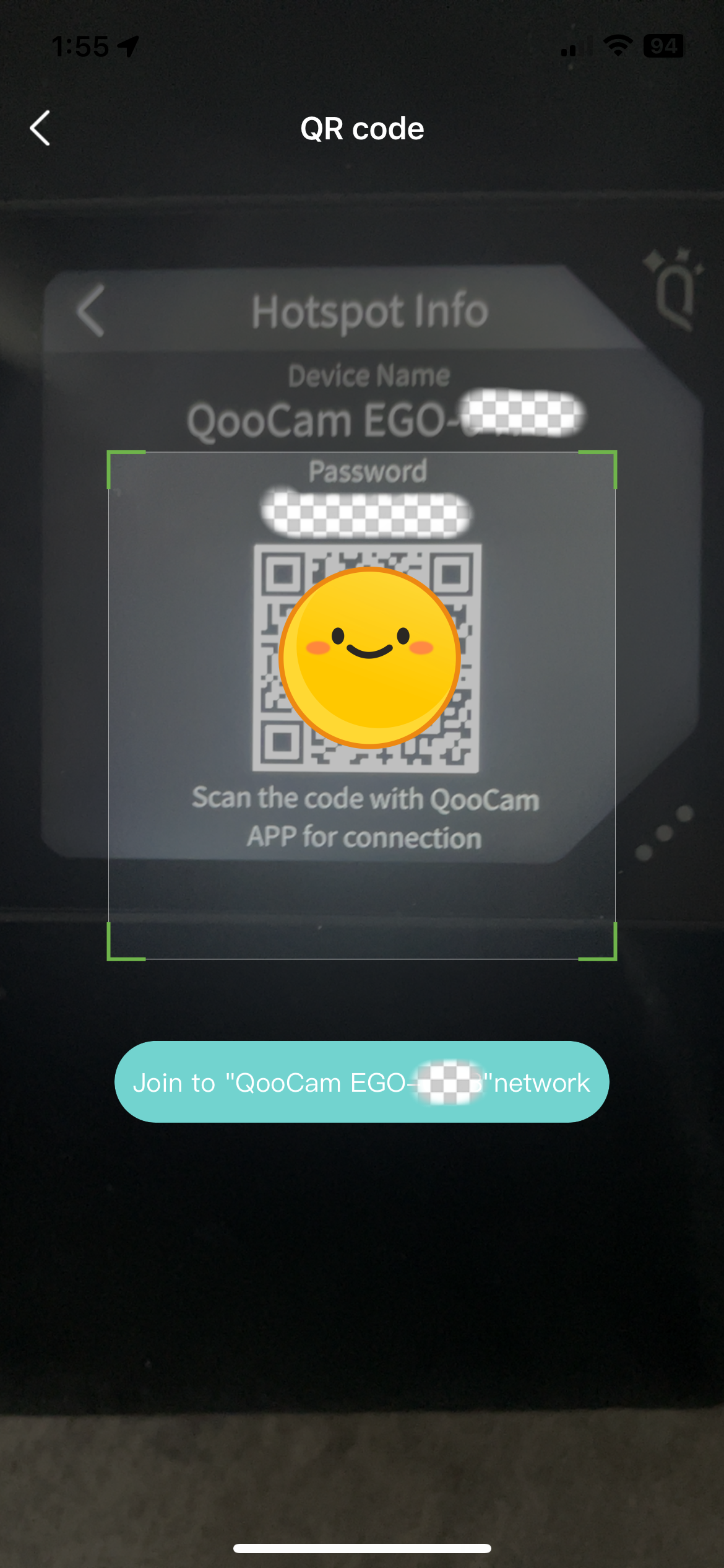 How to connect QooCam EGO to mobile phone