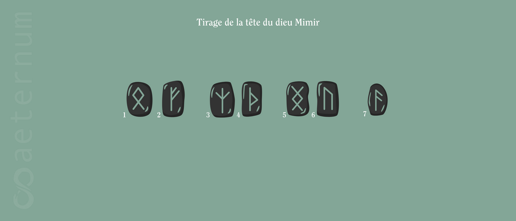 tirage rune tete du dieu mimir