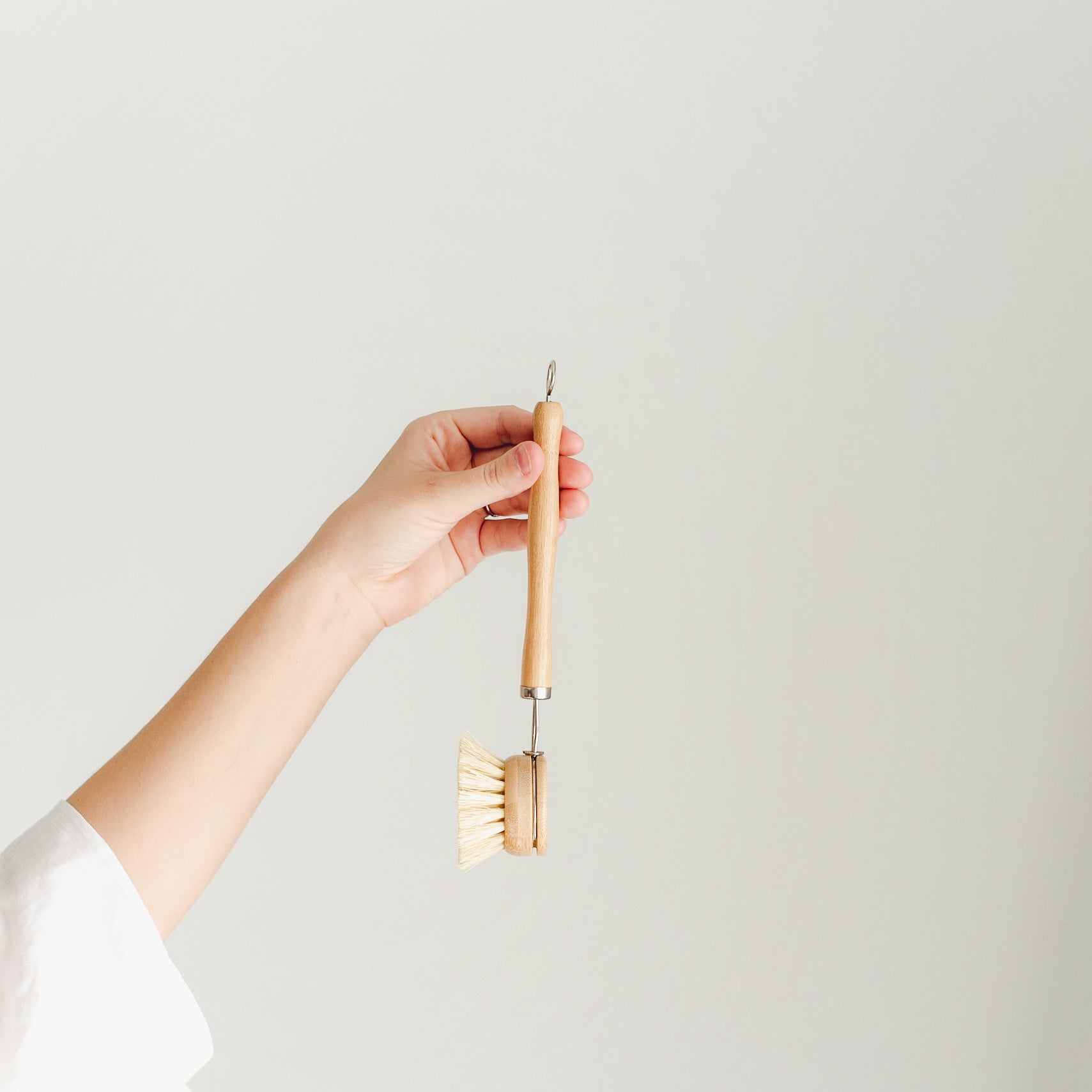 Wooden Dish Brush - Horsehair Bristles — Sunday Shop