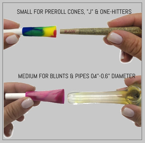 tic-toke filter tip demonstration with joints and pipes