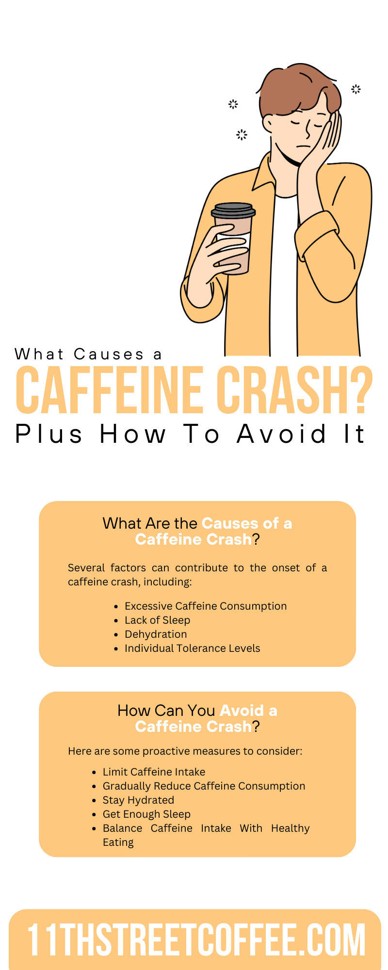 What Causes a Caffeine Crash? Plus How To Avoid It