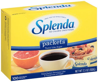 Splenda Zero Calorie Sweetener Packets - 100 Count