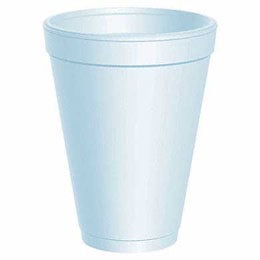 20 oz. Dart Styrofoam Cups 500/Case