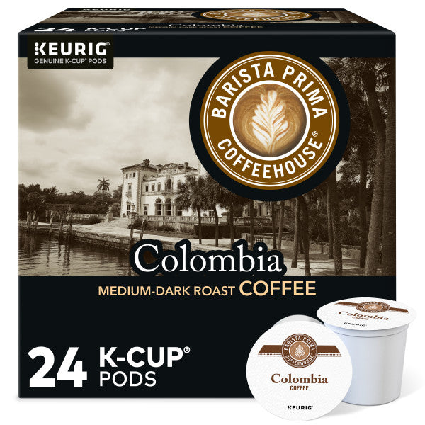 Barista Prima K-Cup Variety Pack: Barista Prima's Colombia, Italian Roast,  House Blend, and Faro Rose Noire Medium Roast (96 ct) - Bed Bath & Beyond -  12226537