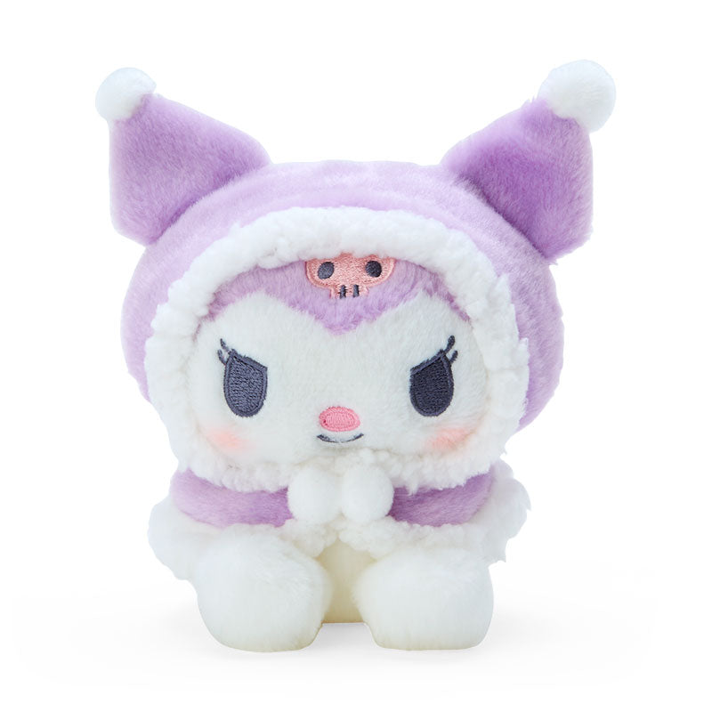 Peluche M Kuromi Sanrio Gingham Newsboy