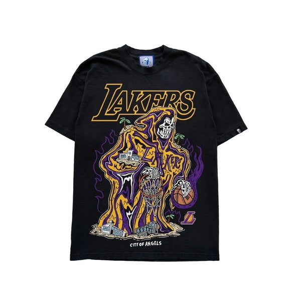 Warren Lotas Lakers Angels T-Shirt – Clout of the South