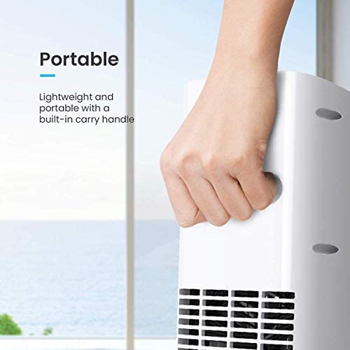 Portable: The lightweight compact design and carry handle allow the heater to be easily transported to wherever you need it most