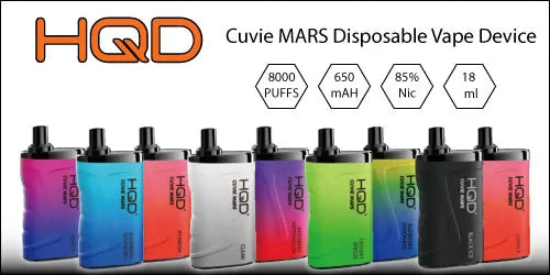 Discover the Ultimate Vaping Experience with the HQD Cuvie MARS Disposable Vape Device