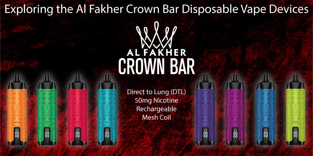 Exploring the Al Fakher Crown Bar Disposable Vape Devices: An Informative Overview