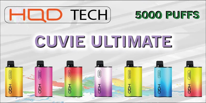 HQD Cuvie ULTIMATE Vape Details.