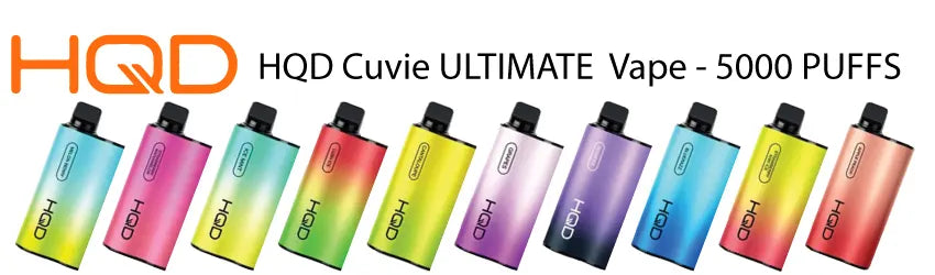 HQD Cuvie ULTIMATE Disposable Vape Device | 5000 Puffs