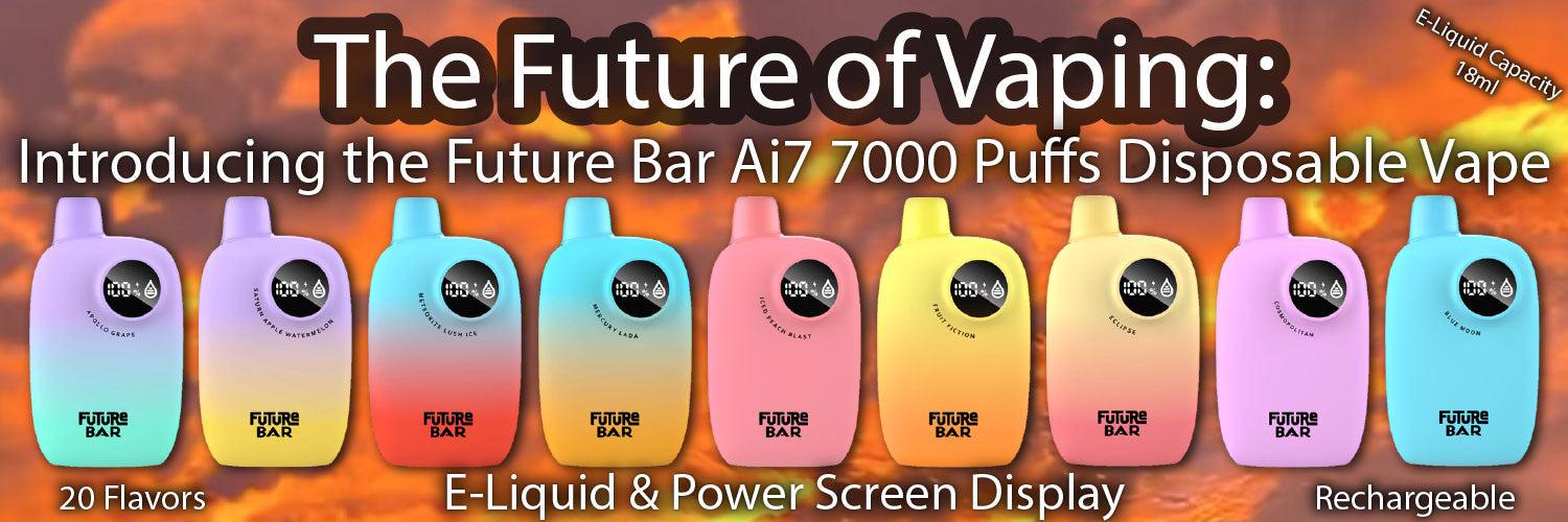 The Future of Vaping: Introducing the Future Bar Ai7 7000 Puffs Disposable Vape