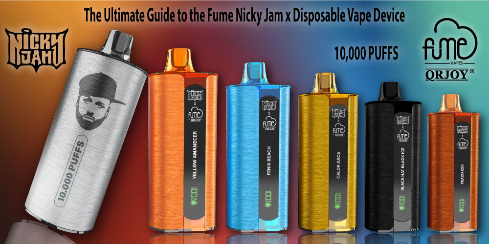 The Ultimate Guide to the Fume Nicky Jam x Disposable Vape Device