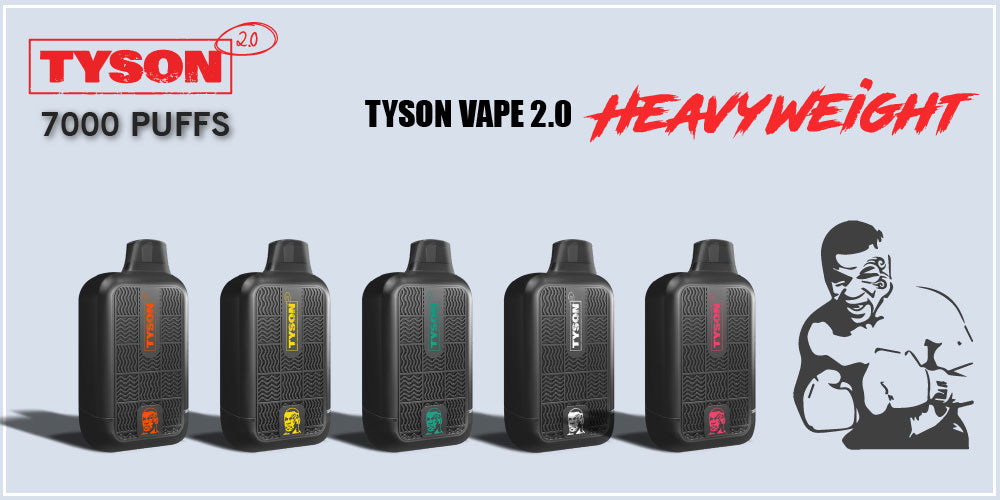 Tyson 2.0 Heavy Weight Disposable Vape - 7000 Puffs