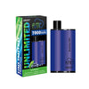 Taste the Fusion with Fume UNLIMITED 7000 Puffs Vapes Bluerazz Pomegranate 
