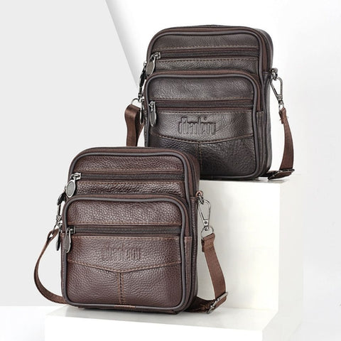 Shoulder Bag Masculina Couro Modelo Trend Design moderno e elegante