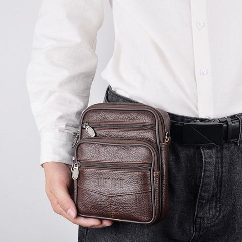 A Shoulder Bag ideal para homens de estilo despojado e elegante, moderno.