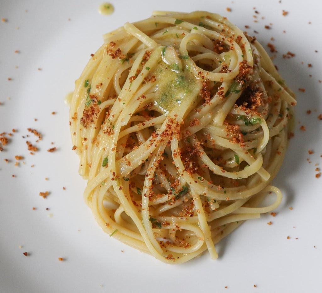 pasta with garlic and olive oil