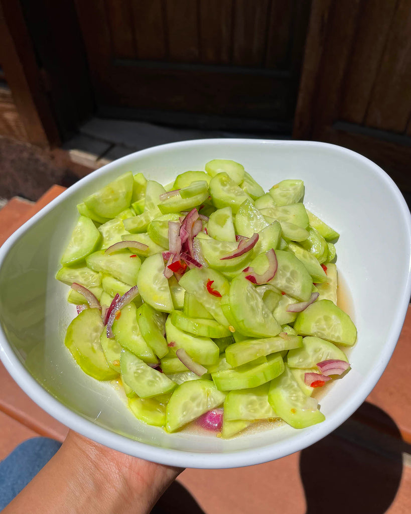 spicy cucumber salad