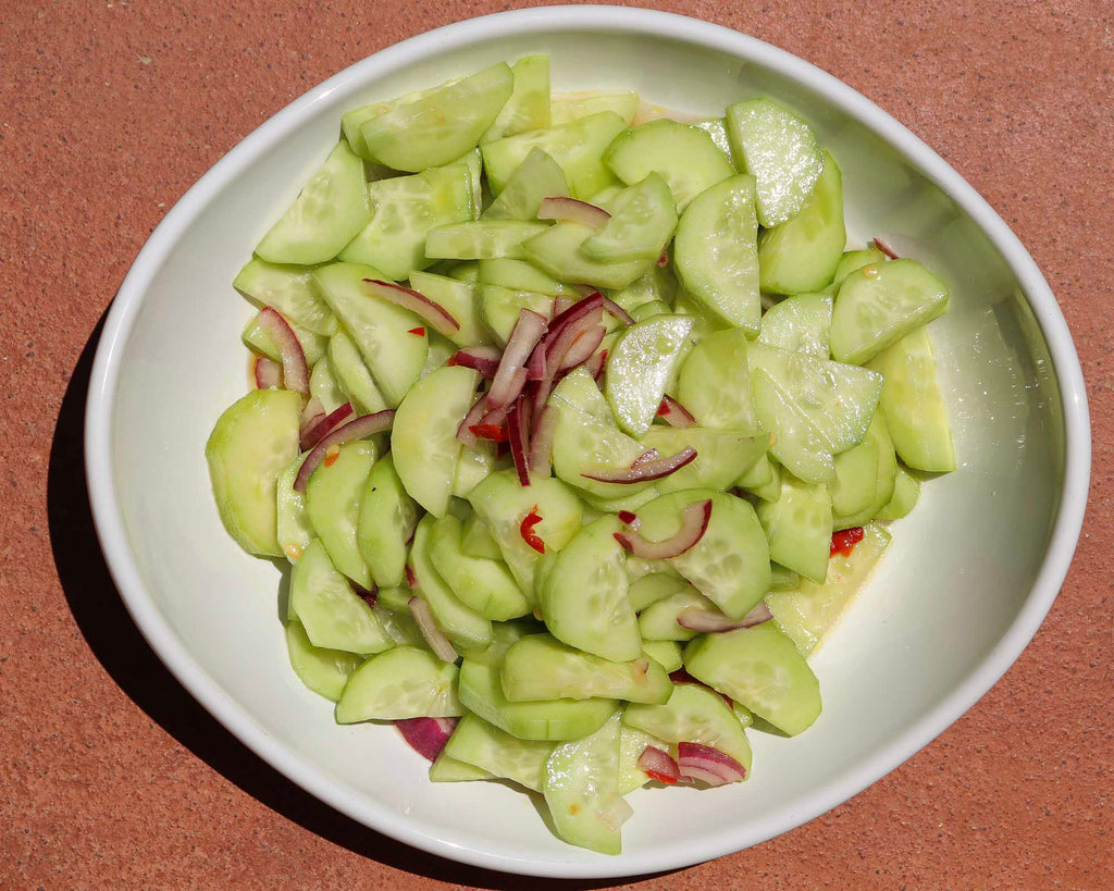 spicy cucumber salad
