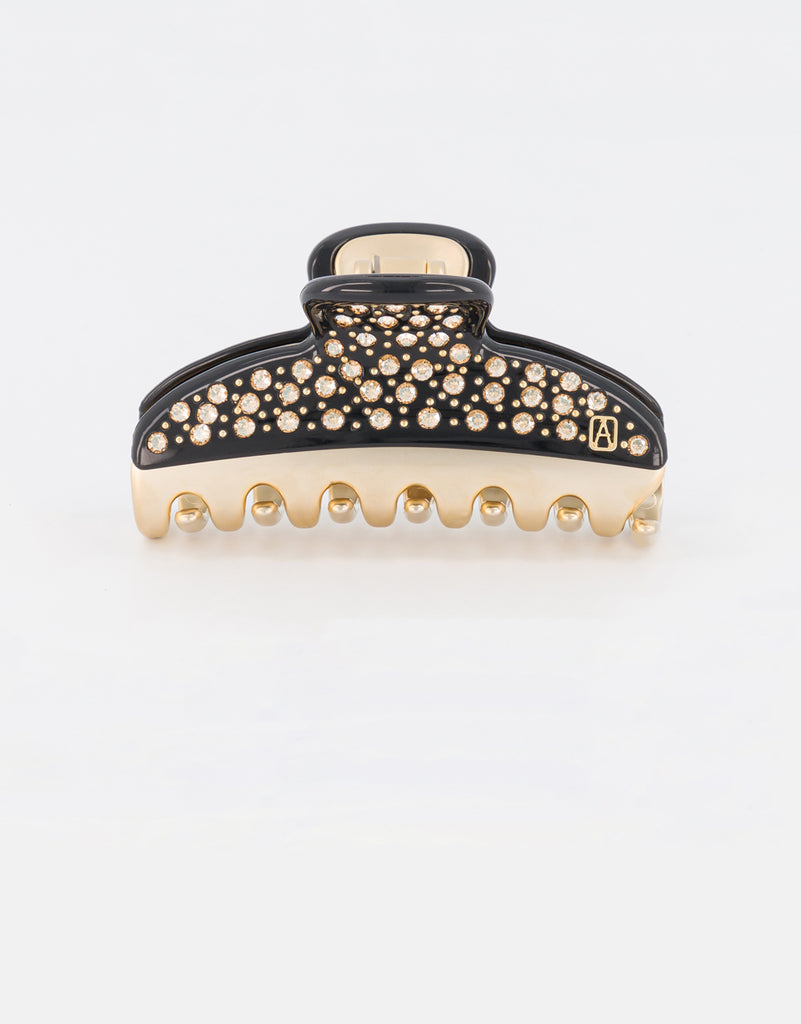 ALEXANDRE DE PARIS Swarovski Crystal Studded Jaw Hair Clip