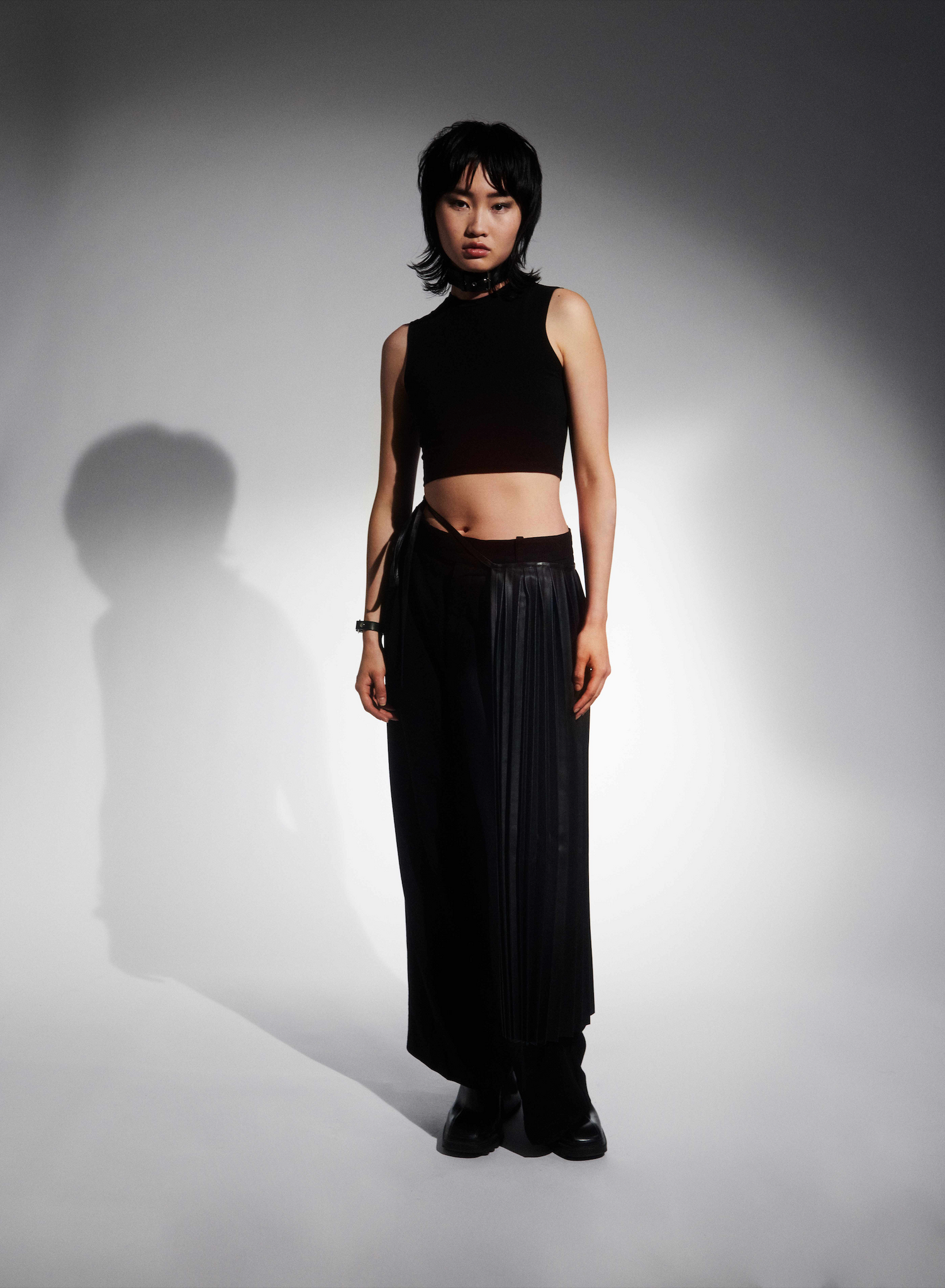 women-black-pleated-long-wrap-pants