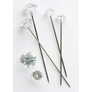Floral Diamond Pins 