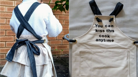 Kids apron - Giddy Vibes