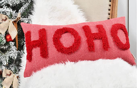Ho Ho Ho christmas cushion