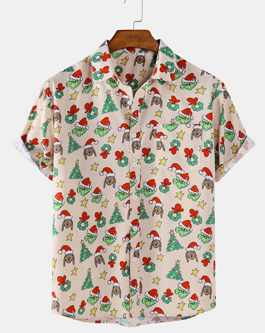 Christmas cartoon holiday shirt