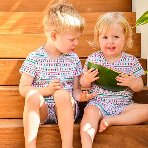 Kids Christmas PJs - Giddy Vibes