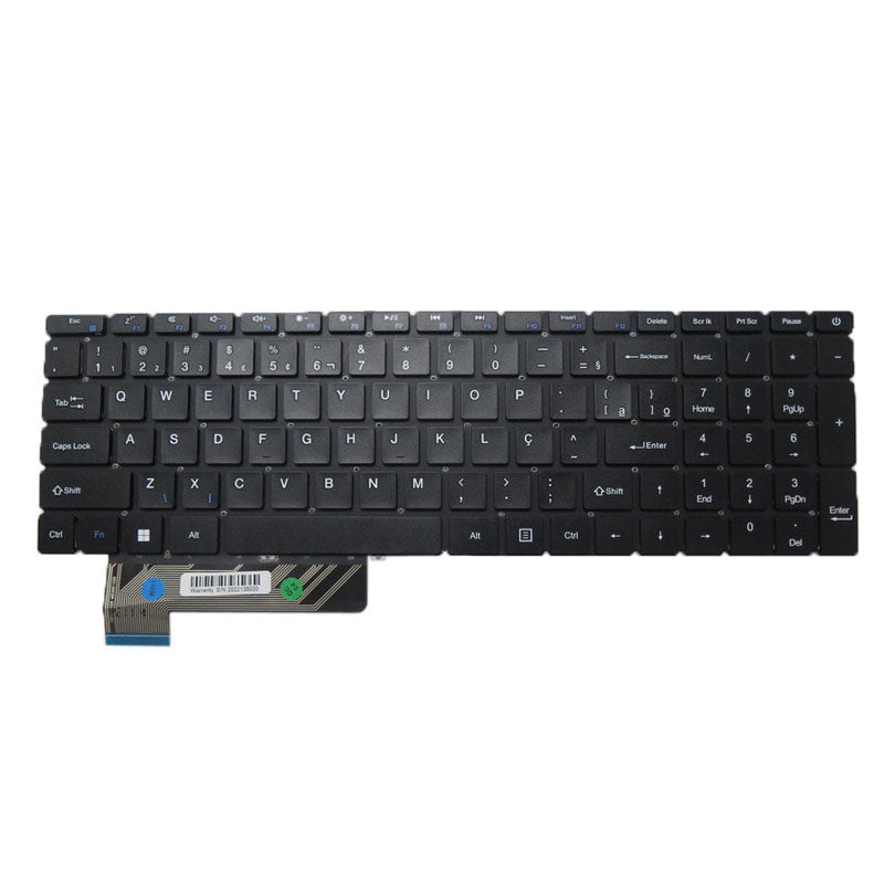 Laptop Keyboard For Gateway N15CS9 X317H Brazilian BR Black NO Frame New