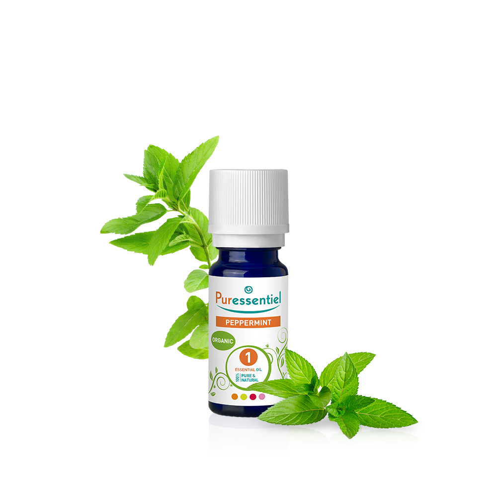 Organic Peppermint Essential Oil Aromatherapy Puressentiel Corpo 1560