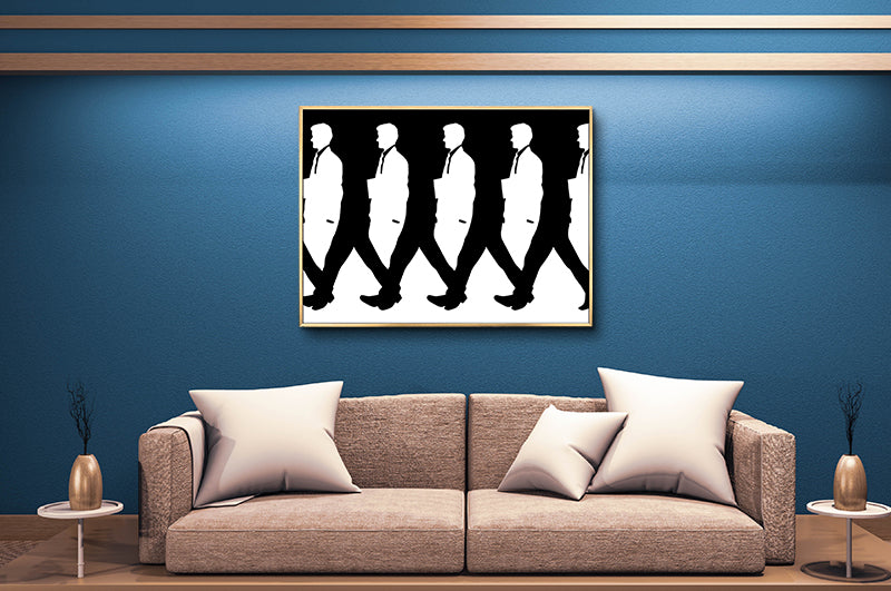 black and white artwork