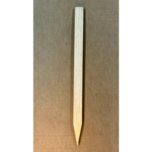 24" Wooden Stake for Garden Signs - SymbiOp Garden Shop