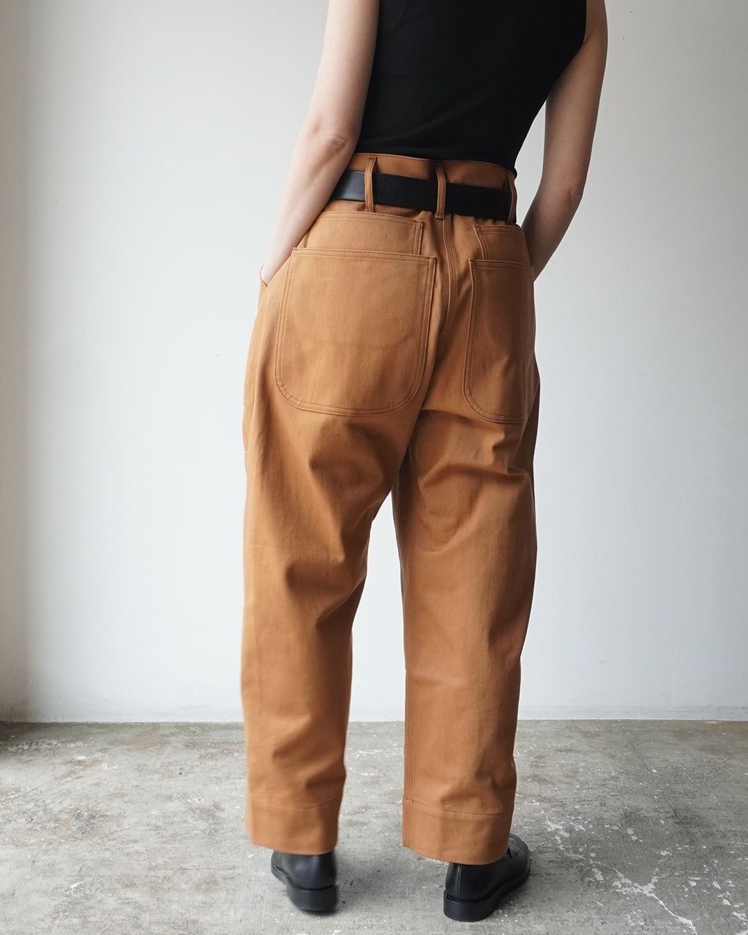 TUKI combat pants / ginger / katsuraghi dril