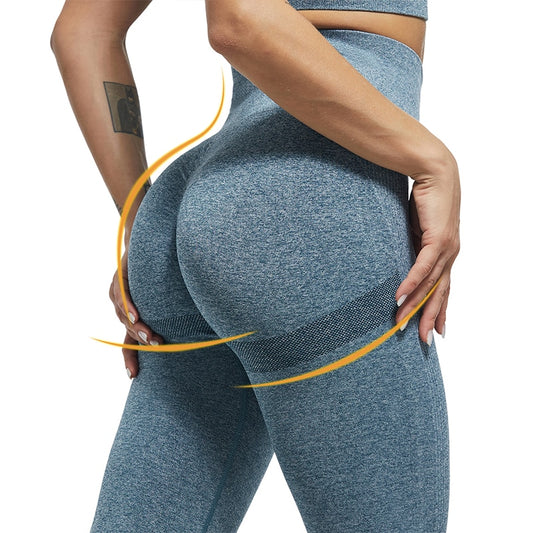 ASHEYWR Sexy Bubble Butt Leggings Women Fitness High Waist