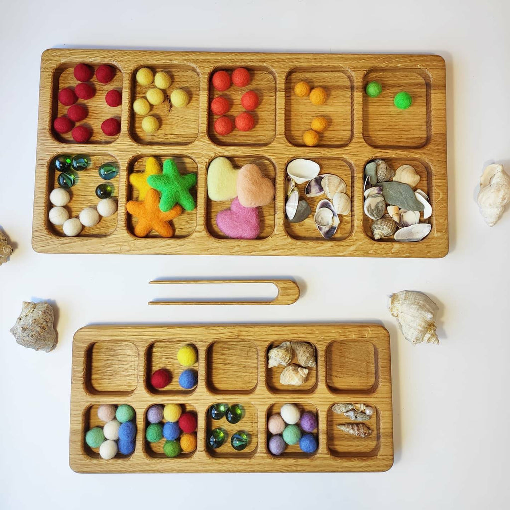 HANDS ON: Sorting Tray, Four-Section