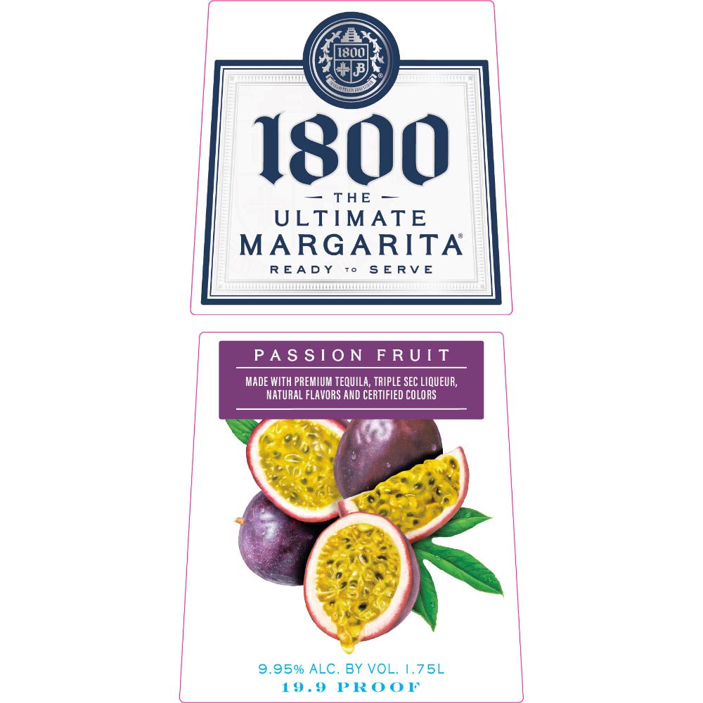 1800 Tequila The Ultimate Passion Fruit Margarita 1.75L