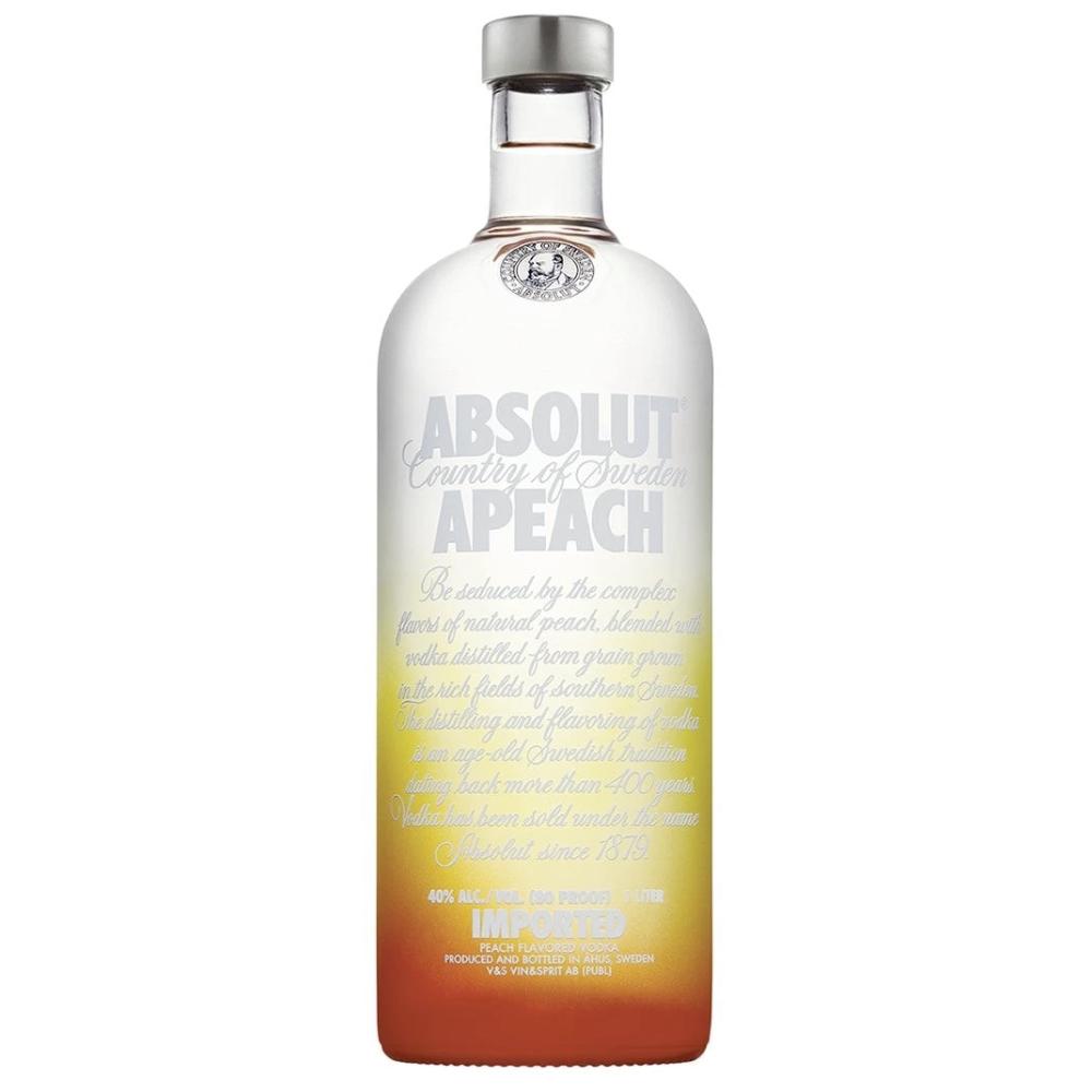 Absolut Apeach Vodka