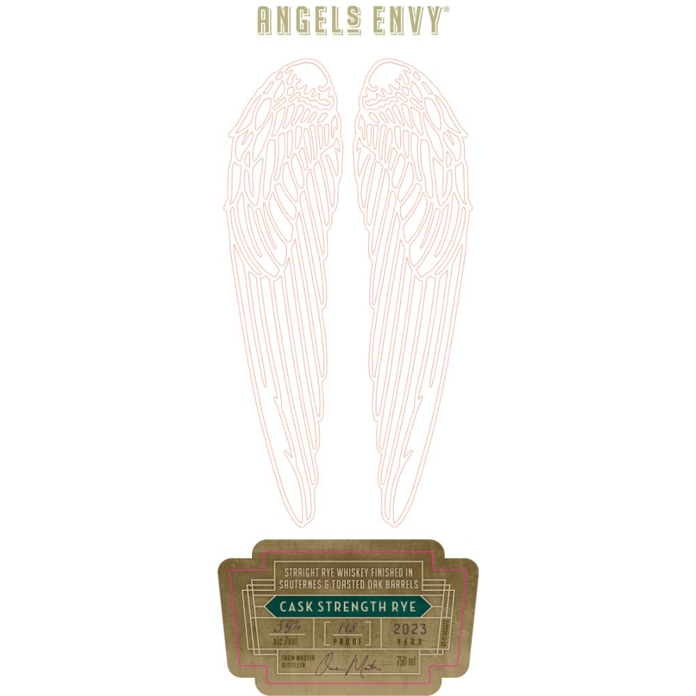 Angel's Envy Cask Strength Rye Whiskey 2023