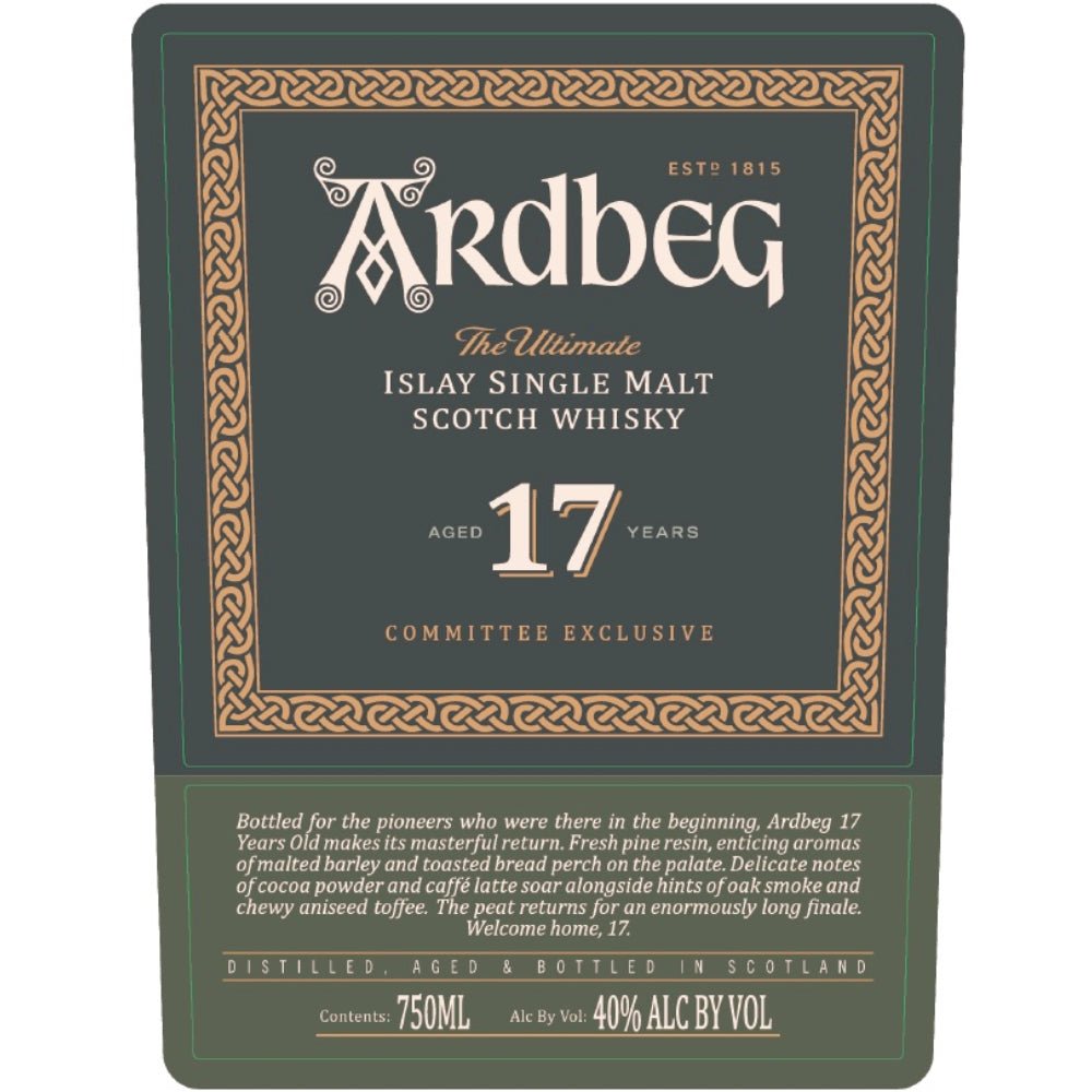 Ardbeg 17 Year Old Committee Exclusive