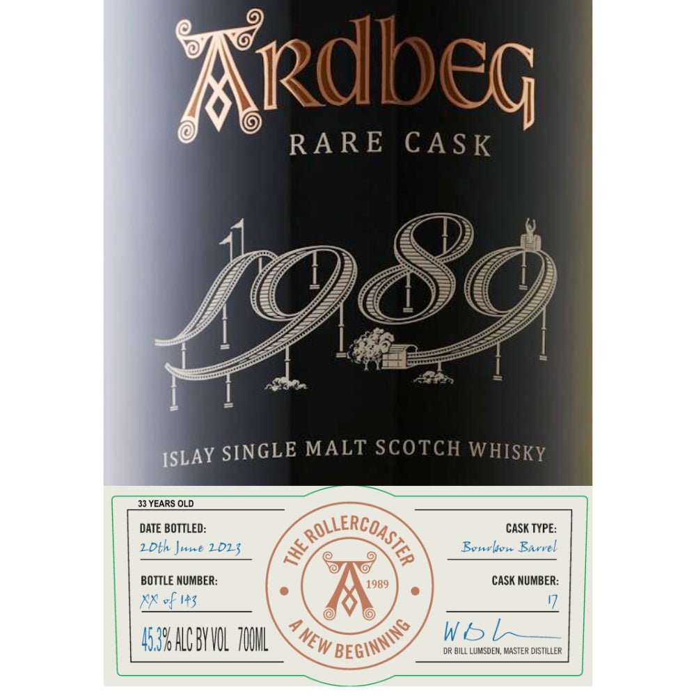 Ardbeg Rare Cask 1989 33 Year Old